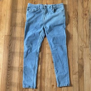 Hoxton denim house of pleasures muscle fit 32x30 slim fit light wash jeans